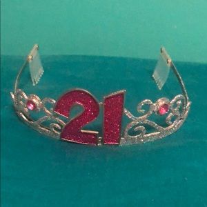 21st birthday tiara